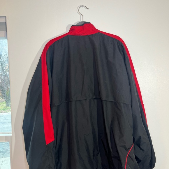 Holloway Northwest Nazarene University NNU Full Zip Windbreaker Jacket Black Red - Picture 12 of 12